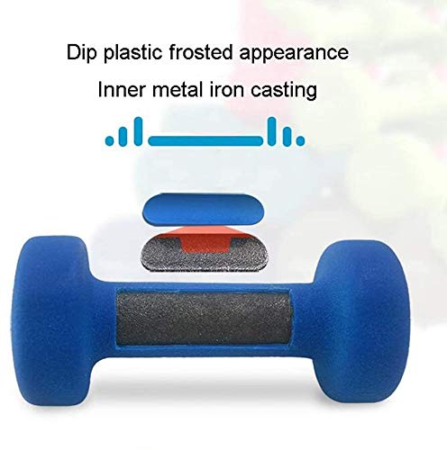 Fuxion Dumbbells 9 Lbs Hexagon Neoprene Coated Pair | Hand Weights | All-Purpose, Home, Gym, Office, Exercise, Work Out |, Set Of 2 Each 9Pounds / 4.1 Kg #TOP3