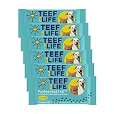 TEEF FOR LIFE Refill Packets Protektin42K (Sodium-Free) Prebiotic Dental Powder, Plant-derived, clinically-Proven Formula Naturally Fights Bad Breath, Plaque, and Tartar, 6 Packets with 180 Servings