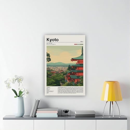 Toile Kyoto 61x91,4 cm pour habiller un mur vide avec élégance - 6