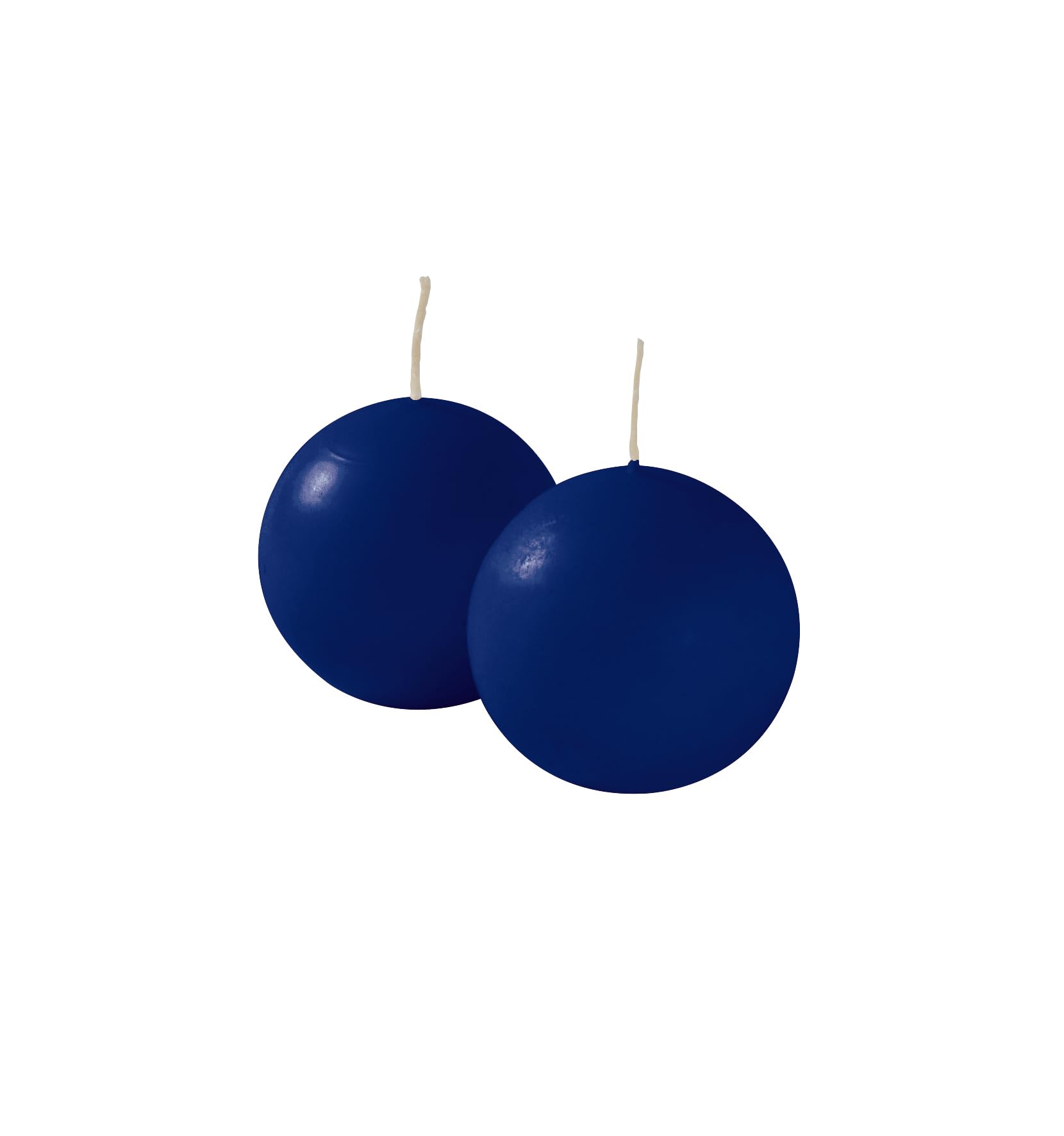 Cereria di Giorgio risthò Ball, Wax, Blue, 4.5 x 4.5 x 4.5 cm Candles, 12 Units