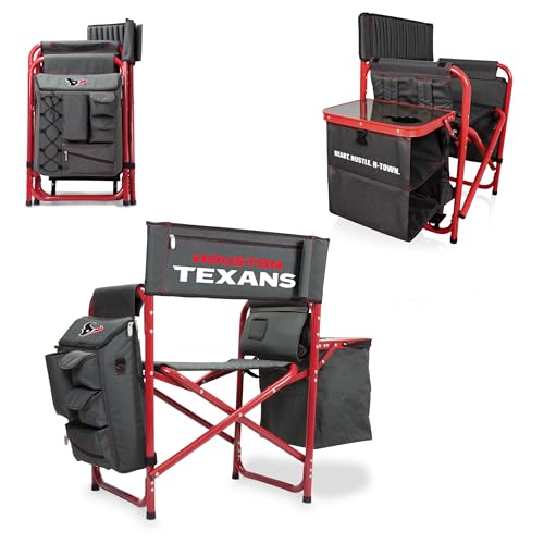 Image of Picnic TIME NFL Unisex-Adult NFL Fusion Camping Chair with Side Table and Soft Cooler, Beach Chair for Adults, Lawn Chair