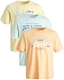 Viele Motive und Farben: Der Multi-Pack enthält 3 T-Shirts in verschiedenen Farben und Motiven, damit du immer das richtige Outfit zur Hand hast