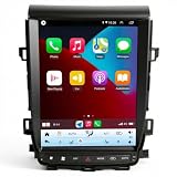 TMKJJDZ 12.1" Android Car Stereo for Toyota Alphard ANH20 2008-2014, 8-Core 8GB+128GB Touchscreen Radio Receiver with Wireless CarPlay Android Auto, GPS Navigation, Bluetooth, DSP (Model A)