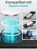 X-level für iPhone 16 Pro Hülle, Kompatibel mit MagSafe, 0,3 mm Slim Fit Handyhülle, Mattes Finish rutschfest Kratzfest Schutzhülle Dünn Hardcase Kompatibel mit iPhone 16 Pro, Trans-Schwarz – Ansicht 3