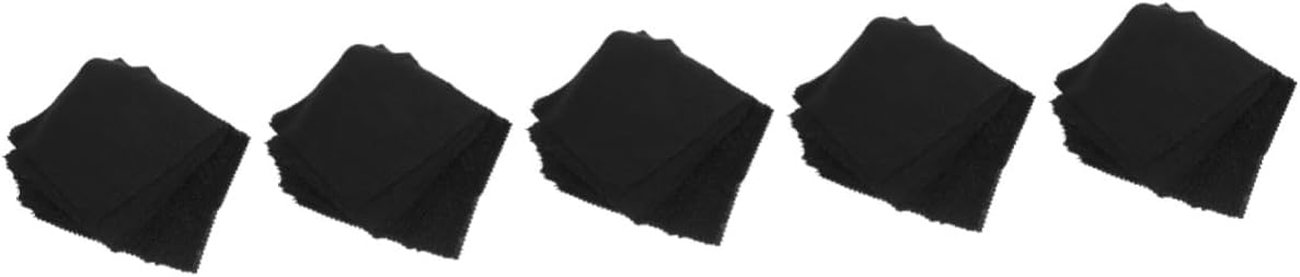 FOMIYES 250pcs Microfiber Cleaning Cloths for Eyeglasses Phones and Screens Dual-Sided Soft Lens Wipe Compact for Cameras and Delicate