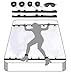 Bed Restraints for Ankles and Wrist King Size Bed Straps for Adults Play Queen Size Under Mattress Leg Spreader Bar for Women Handcuffs Set Bondaged Rope Cord & Rope for Bedroom Couples Toys Sweater