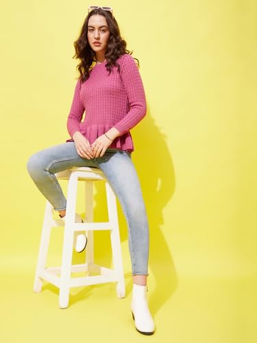 Image of Modeve Round Neck Casual Women Sweater||Winterwear||