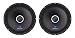 (2) Rockville RXM104 10" 1200w 4-Ohm SPL Car Midrange Mid-Bass Speakers w/Bullet