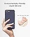 DTTO Compatible with iPhone 8 Plus Case and iPhone 7 Plus Case, Silicone Case [Romance Series] Rubber Anti-Scratch Thin Slim Fit Cover for iPhone 8 Plus 7 Plus 5.5 inches - Midnight Blue