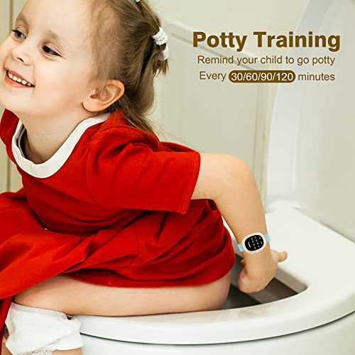 Tinyimi Wireless Bedwetting Alarm Potty Training with Sound & Vibration & Timer Setting for Nannies Family Nursing Workers (Green) — view 5