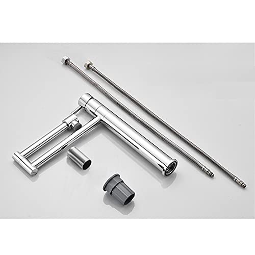 Pommeau de douche pour robinet de cuisine rétractable et orientable - 6