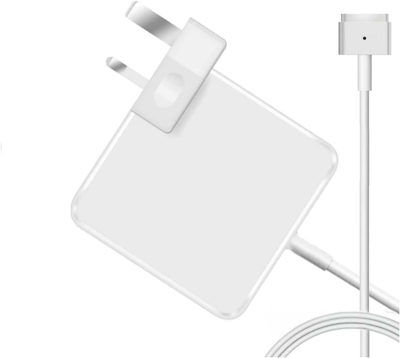 E-TECH Compatible With MacBook Pro Charger (85Watt), Replacement (T-Tip) Power Adapter Compatible With (MacPro 13"&15" 17" Inches), Works With 85Watt) - UK-Plug