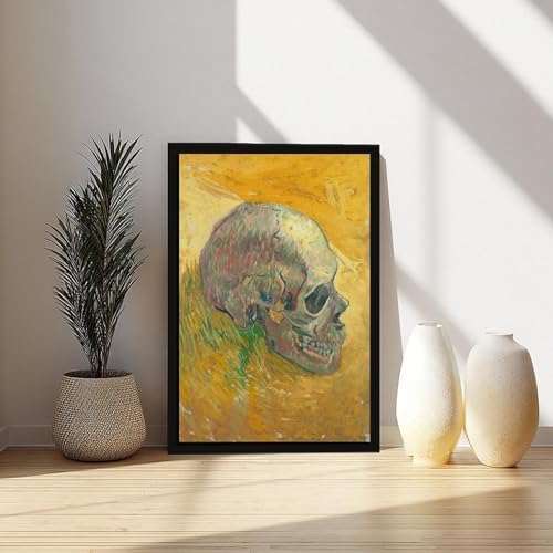 Crâne de Vincent Van Gogh 1887 impression murale pour briser la monotonie
