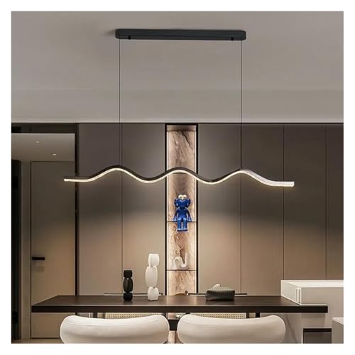Lustre de restaurant LED 100cm design moderne et épuré pour salle à manger