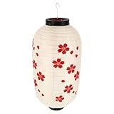 Traditional Japanese Lantern Japanese Style Lantern Silk Hanging Lantern Japanese Cherry Blossom Lantern Decrative Hanging Lantern for Indoor Outdoor