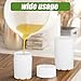 Guduling 4 Pcs Deodorant Tubes Empty,Deodorant Container,Twist-Up Refillable Plastic Empty Deodorants Containers,for DIY Deodorants, Aromatherapy, Balm, Etc