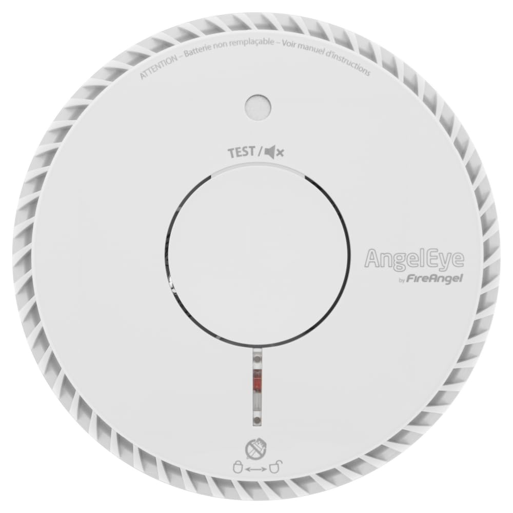 NF-certified smoke detector - optical sensor - 10-year warranty - 10 year lifetime