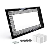 M.PASCUAL - Marco para microondas | 60x40 - NEGRO | PVC