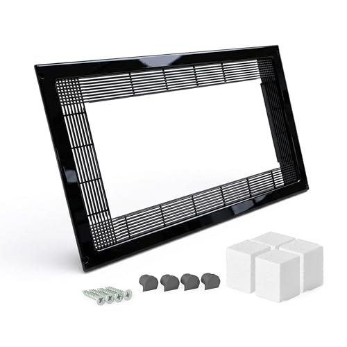 M.PASCUAL - Marco para microondas | 60x40 - NEGRO | PVC