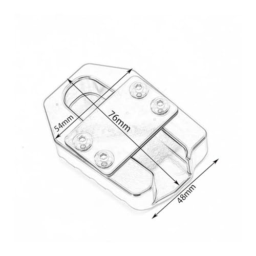 Pédale frein arrière moto glissante solution avec extension 502C - 4