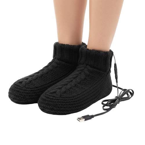 Chaussettes de Noël chauffantes USB, idée cadeau pour réchauffer l'hiver