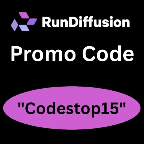 RunDiffusion Promo Code &rdquo;Codestop15&rdquo; Get 15% OFF On All Plans cover art