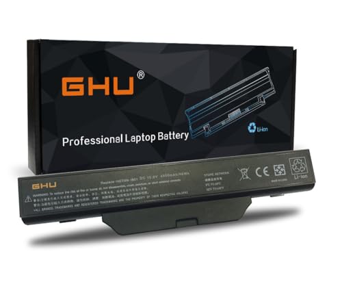 GHU New Battery HSTNN-LB51 HSTNN-IB52 HSTNN-IB51 HSTNN-IB62 451086-121 451085-141 Compatible with HP Compaq 510 511 550 610 Series Notebook 6720S 6730S 6730 6735S 6820S 6830S