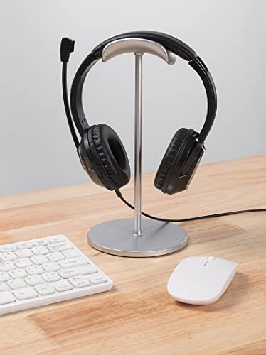 FangFANGFa DG-S Headphone Stand, Desktop Headset Holder, Aluminum Supporting Bar for All Headphones. DG-S (Silver)