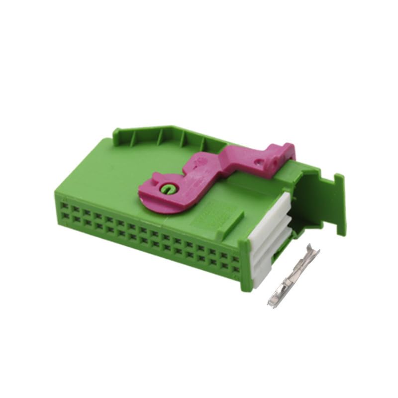 for Tyco AMP 32 Pin 964824-1 964826-1 Automotive ECU Plug Connector for Audi for Volkswagen for Passat for Tiguan Polo Golf 1719057-1 1719058-1 - (Color Name: Male)