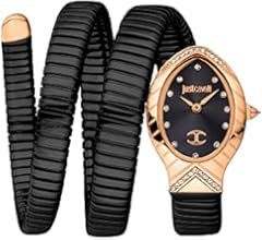 ジャストカヴァリ　スネーク型ゴールドブレスレット時計 ジャストカヴァリ スネーク型ゴールドブレスレット時計