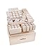Solid Wooden building blocks for toddlers - kids blocks to spark creativity, imagination. 130 building blocks each wood block is made out natural Linden with hands. Invest in your children age 3-7