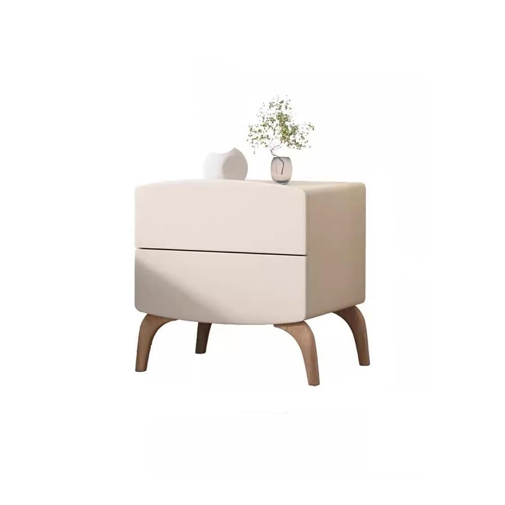 Table de Nuit de Chambre TUSUOD : Petit Meuble de Chevet Salon et Armoire de Rangement Moderne