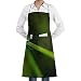 Produktbild alice-shop Dew Drop Green Leaf Schürzen Commercial Restaurant und Home Kitchen Schürze