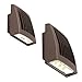 Hubbell SG1-20-PCU SG Sling Series Slender wallpack/floodlight, 21W, 120-277V, 5000K, Bronze, 21W/120-277V/5000K