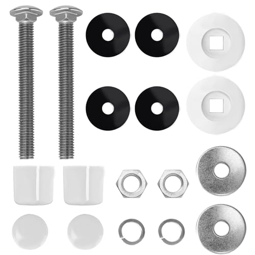 SuperDi 67-209-911-SS Pool Diving Board Bolts Mounting Kit - Replacement for S.R.Smith Two Hole Residential Dive Boards of 6ft/8ft/10ft with Bolts Washers Nuts