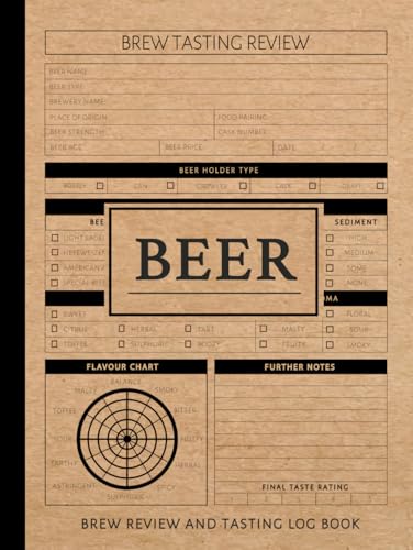 Beer Tasting Log Book for Enthusiasts and Cicerones
