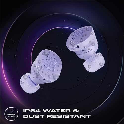 Image of JBL Tune Buds In Ear Wireless TWS Earbuds with Mic, ANC Earbuds, Customized Extra Bass with Headphones App, 48 Hrs Battery, Quick Charge, 4-Mics, IP54, Ambient Aware & Talk-Thru, Bluetooth 5.3(Purple)