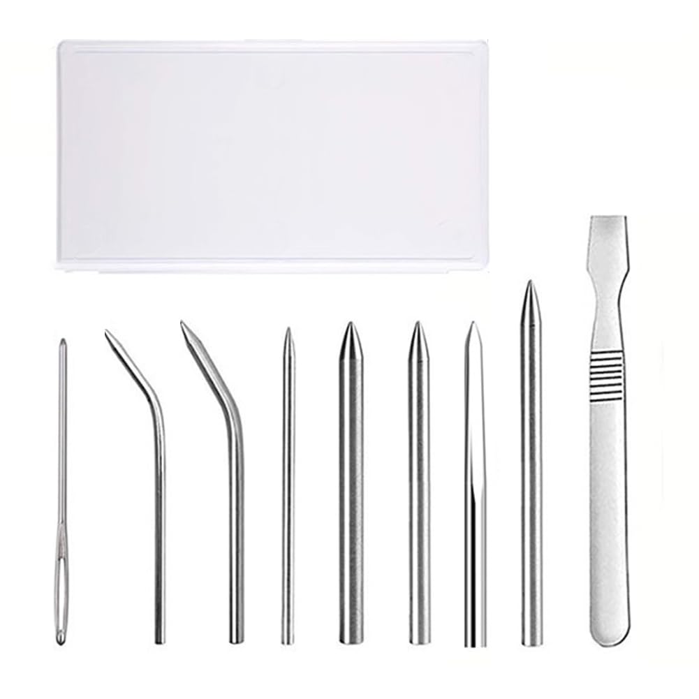 Agmoctz Umbrella Rope Weaving Tool Set Diy Weaving Tool For Umbrella Needle Bracelet Umbrella Needle
