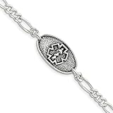 Gefertigt aus hochwertigem 925er Sterlingsilber für luxuriösen Glanz und Haptik.