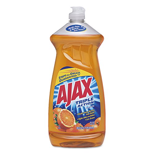 Image of Ajax Dish Detergent, Grapefruit Scent, 28 oz Bottle 9 /Carton