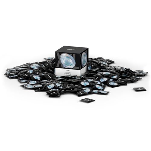 Satisfyer Kondome Männer XXL | 100 Stück | 63 mm | Gefühlsecht & dünn mit befeuchteter Oberfläche | Hautfreundlich & geruchsneutral | mit Reservoir | geprüft & zuverlässig