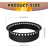 Amazon.com: 39 inch Fire Pit Ring,Heavy Duty Metal Smokeless Permanent ...