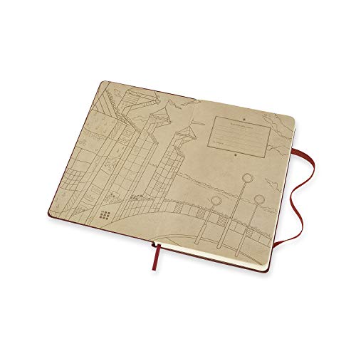 Moleskine Limited Edition Harry Potter Large Ruled Notebook