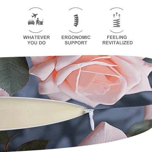 Almohada en U espuma viscoelástica 30 cm cómoda viaje miniatura 5