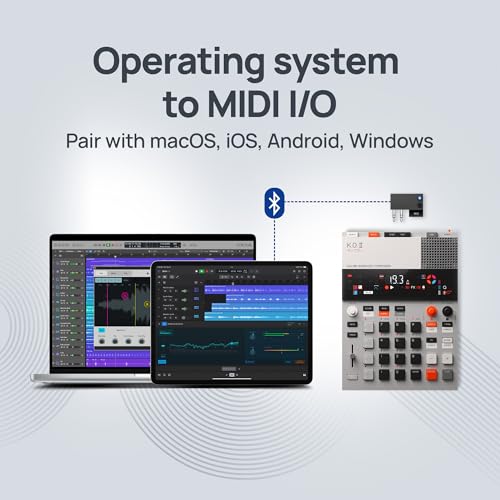 Image of CME WIDI K.O.II Premium Bluetooth MIDI Interface for teenage engineering | Compatible with medieval & riddim, Ultra Low 3ms Latency, No Battery, No Drivers