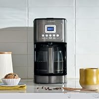 Cuisinart 14-Cup Coffee Maker, Programmable PerfecTemp Glass Carafe Coffee Machine with 1-4 Cup Setting, Brew Strength Control and Pause, Stainless Steel, DCC-3200BKSNAS, Black — image 2