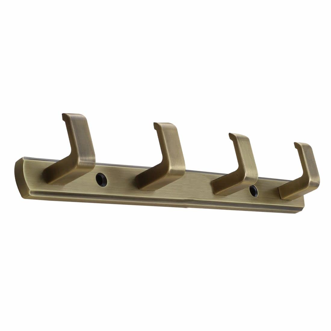 FERIO Zinc 4 Pin Hook for Bathroom and Kitchen Multipurpose Use for Bathroom Cloth Hanger Robe Wall Door Hooks Rail for Hanging Keys (Pack of 1, Brass Antique) (B0B6FVTCPW) Amazon Price History, Amazon Price Tracker