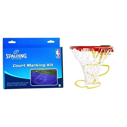 Spalding Court Marking System and Spalding Back Atcha Ball Return