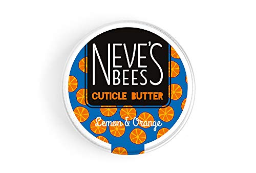 Neve's Bees Lemon & Orange Beeswax Cuticle Butter - cute little 15ml tin (NB our Hand Salves are 30ml)