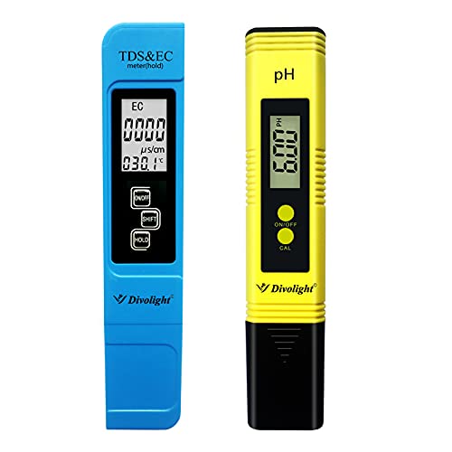 Buy Divolight [pH and TDS & EC Tester kit] pH Meter Digital Accuracy 0.